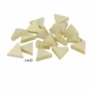ARTEMIO - 40 perles en bois triangles 20 x 17 mm