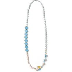 ARTEMIO - 15 perles en bois hexagonales 20 x 5 mm