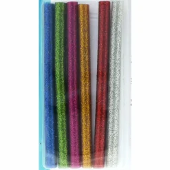 ARTEMIO - 30 recharges pistolet à colle 7 mm - paillettes