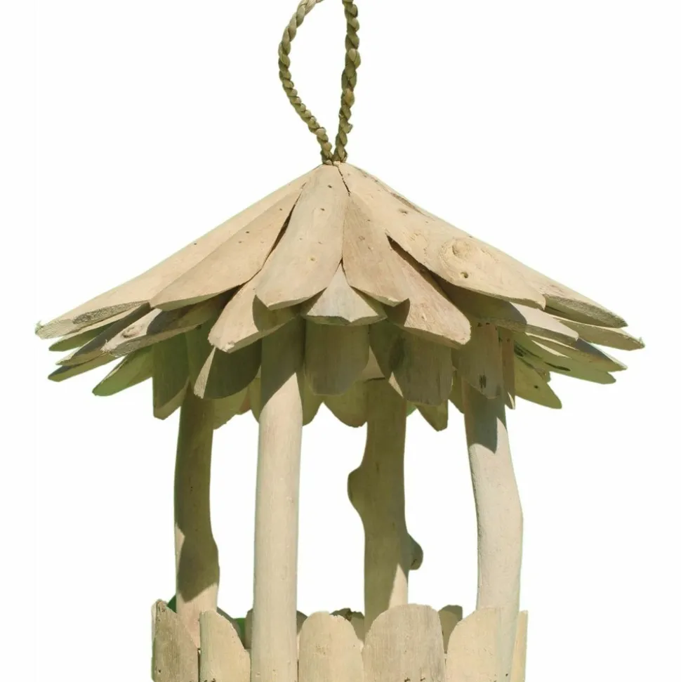 ARTXLIGHT - Mangeoire en bois d'albésia à suspendre