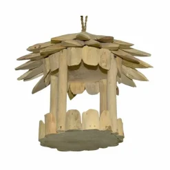 ARTXLIGHT - Mangeoire en bois d'albésia à suspendre