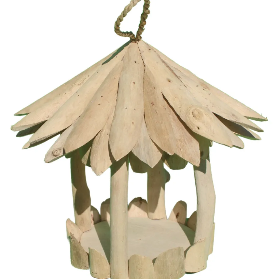 ARTXLIGHT - Mangeoire en bois d'albésia à suspendre