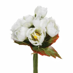 ATMOSPHERA - Bouquet 8 begonias artificiels - h. 23 cm