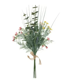 ATMOSPHERA - Bouquet bucolique artificiel avec eucalyptus h 66 cm