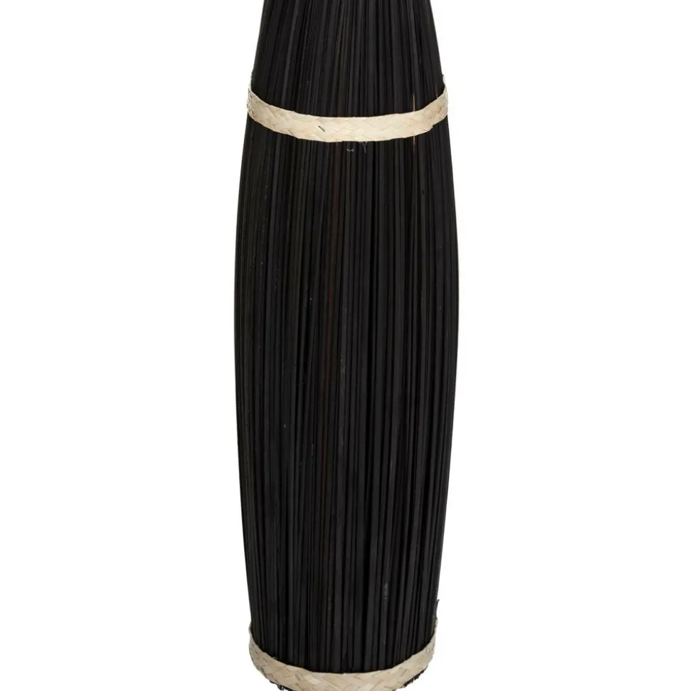 ATMOSPHERA - Fagot de fleurs et tiges séchées blanc et noir d. 40 x h. 150 cm