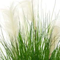 ATMOSPHERA - Plante artificielle bouquet herbes dans un pot h 105 cm