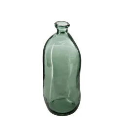 ATMOSPHERA - Vase bouteille en verre recyclé vert kaki h 51 cm