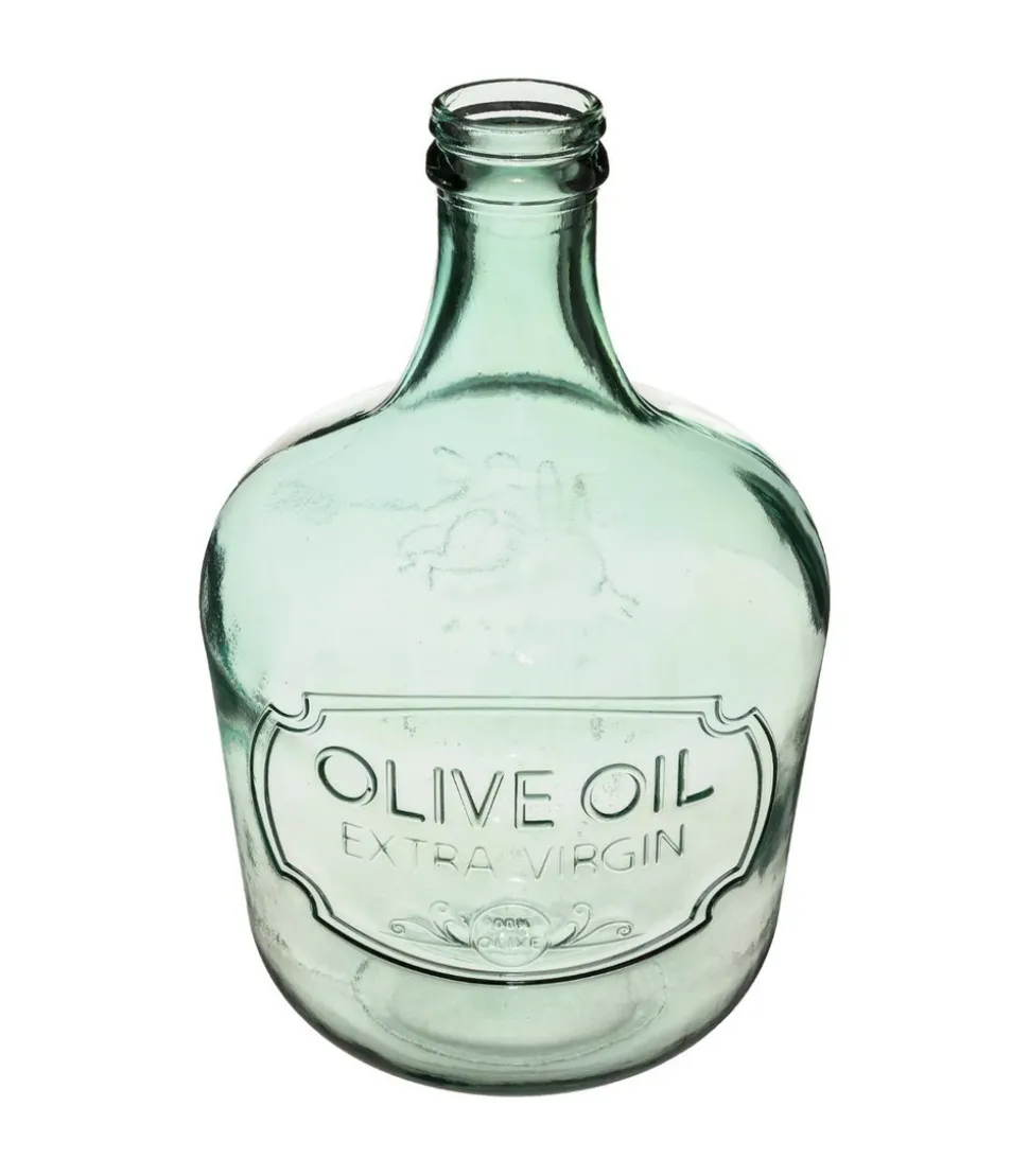 ATMOSPHERA - Vase dame jeanne en verre recyclé h 42 cm