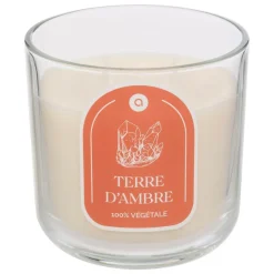 ATMOSPHERA CREATEUR D'INTERIEUR - Bougie parfumée " floa" ambre 350g