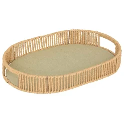 ATMOSPHERA CREATEUR D'INTERIEUR - 3 plateaux "ali" beige 39x28x5,7cm