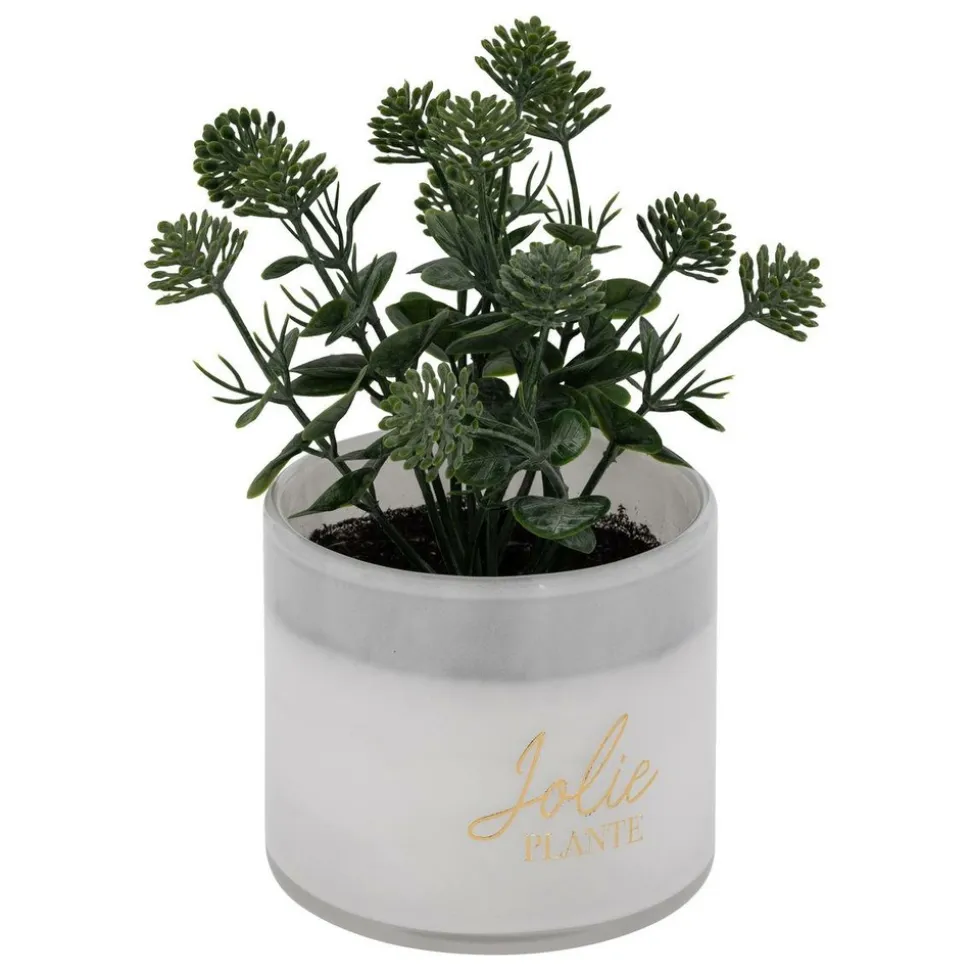 ATMOSPHERA CREATEUR D'INTERIEUR - Plante artificielle en pot "tayli" h18cm