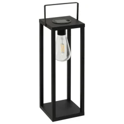 ATMOSPHERA CREATEUR D'INTERIEUR - Lanterne solaire "faby" h36cm noir