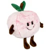 ATMOSPHERA CREATEUR D'INTERIEUR - Peluche pêche "peachy" rose h20cm
