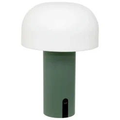 ATMOSPHERA CREATEUR D'INTERIEUR - Lampe usb d extérieurled "jany" vert olive h22cm