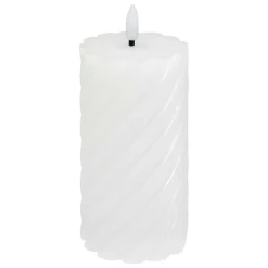 ATMOSPHERA CREATEUR D'INTERIEUR - Bougie led "aloe" blanc 135g