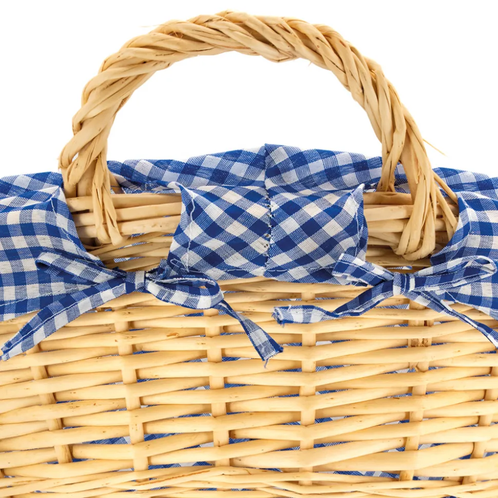 AUBRY GASPARD - Corbeille à linge en osier clair