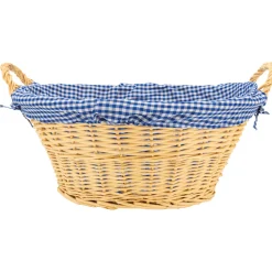 AUBRY GASPARD - Corbeille à linge en osier clair