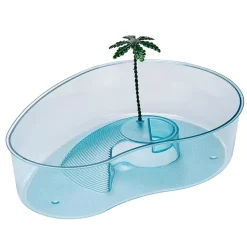 Bac à tortues en plastique ferplast arricot, p plastique durable pratique tortues