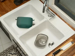 BANDIT - Fontaine à eau sans fil verte pour chat