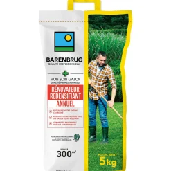 BARENBRUG - Gazon Rénovateur redensifiant - sac de 5kg