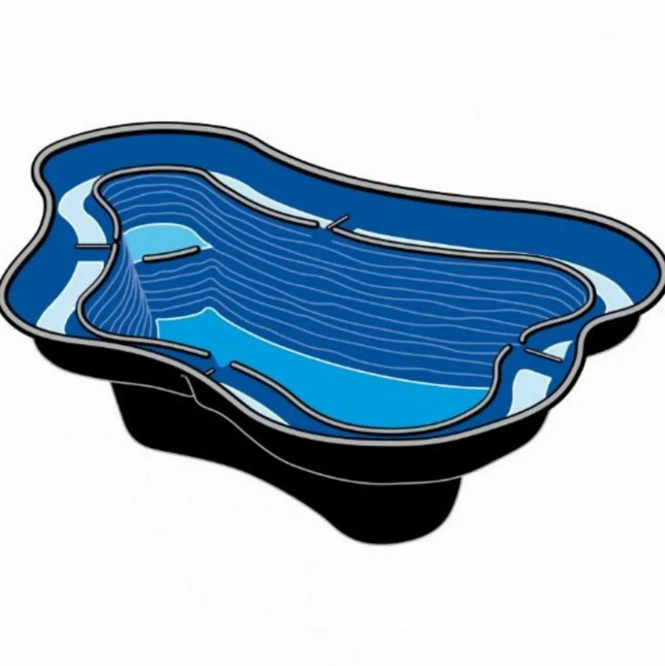 Bassin de jardin calmus siv - 530l, 2m15