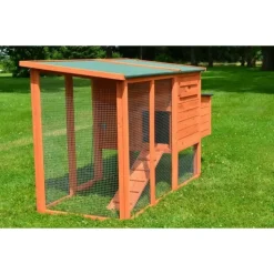 BB LOISIR - Poulailler 3/6 poules cage canard 2 perchoir 182x75x103 cm modele 131 xxl