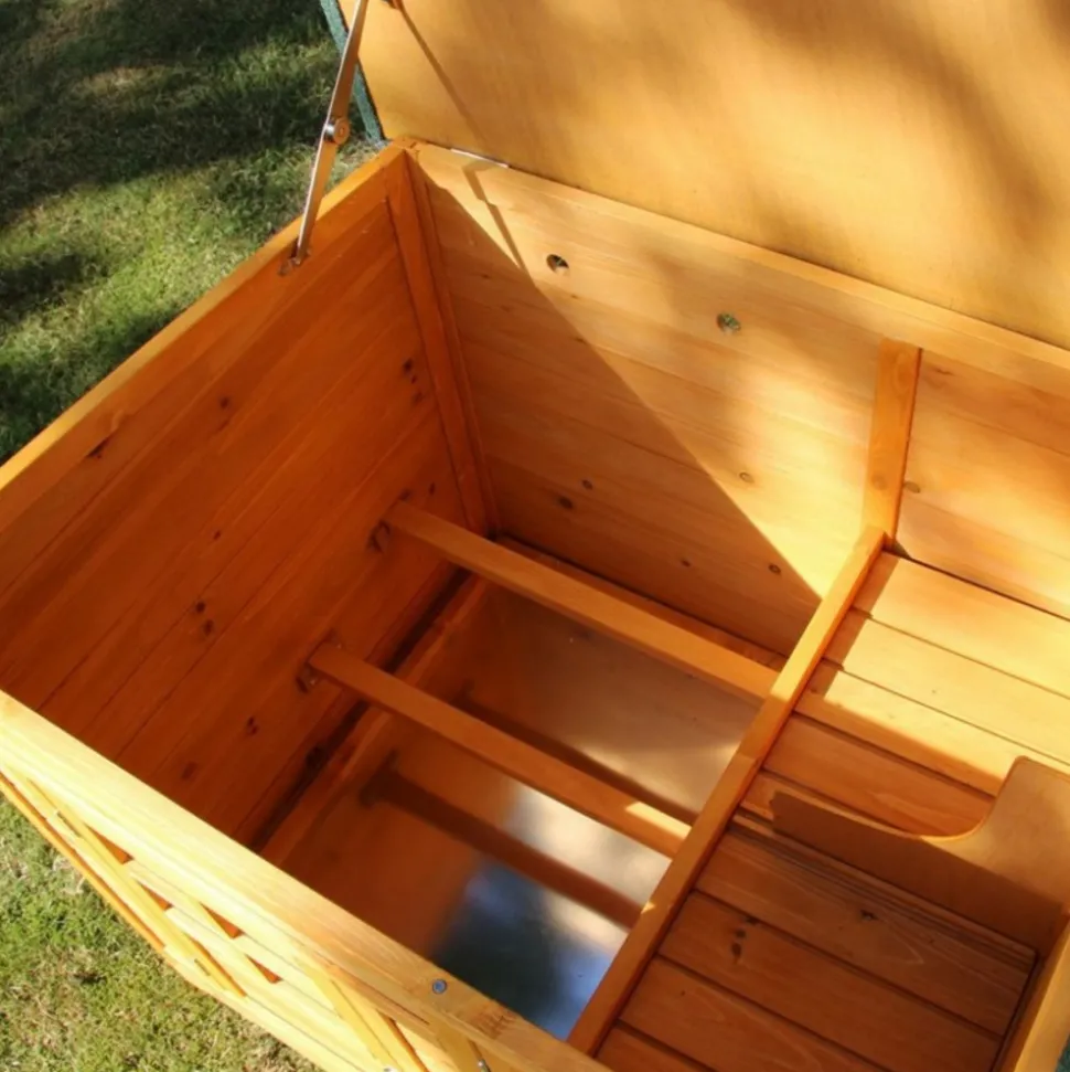 BB LOISIR - Poulailler pour jardin exteieure 5 poules r 150 x 80 x 68 cm - modele 147 flexi standard