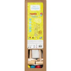 BE TOY'S - Jeu de croquet bois