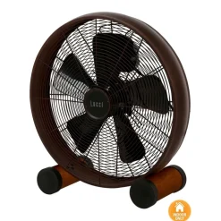 BEACON - Ventilateur de sol design 50w cadre en acier bronze brûle beacon 213123eu