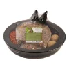 BEST FOR BIRDS - Kit complet bain/mangeoire pour oiseaux avec nourriture d'hiver