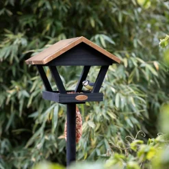 BEST FOR BIRDS - Mangeoire à oiseaux sur pique en pin et cuivre