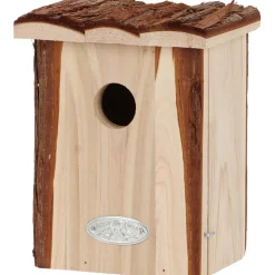 BEST FOR BIRDS - Nichoir pour oiseaux avec toît en écorce roitelet