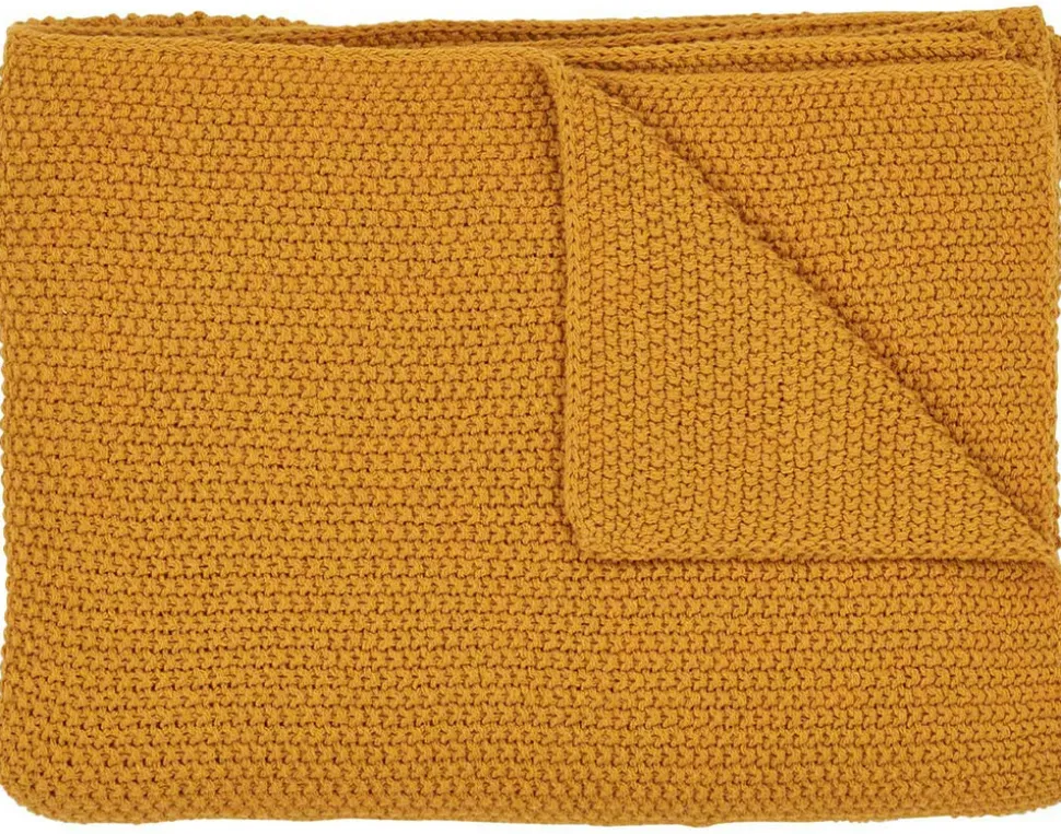 BEST MOBILIER - Adrano - plaid - 130x170 cm - en coton recyclé