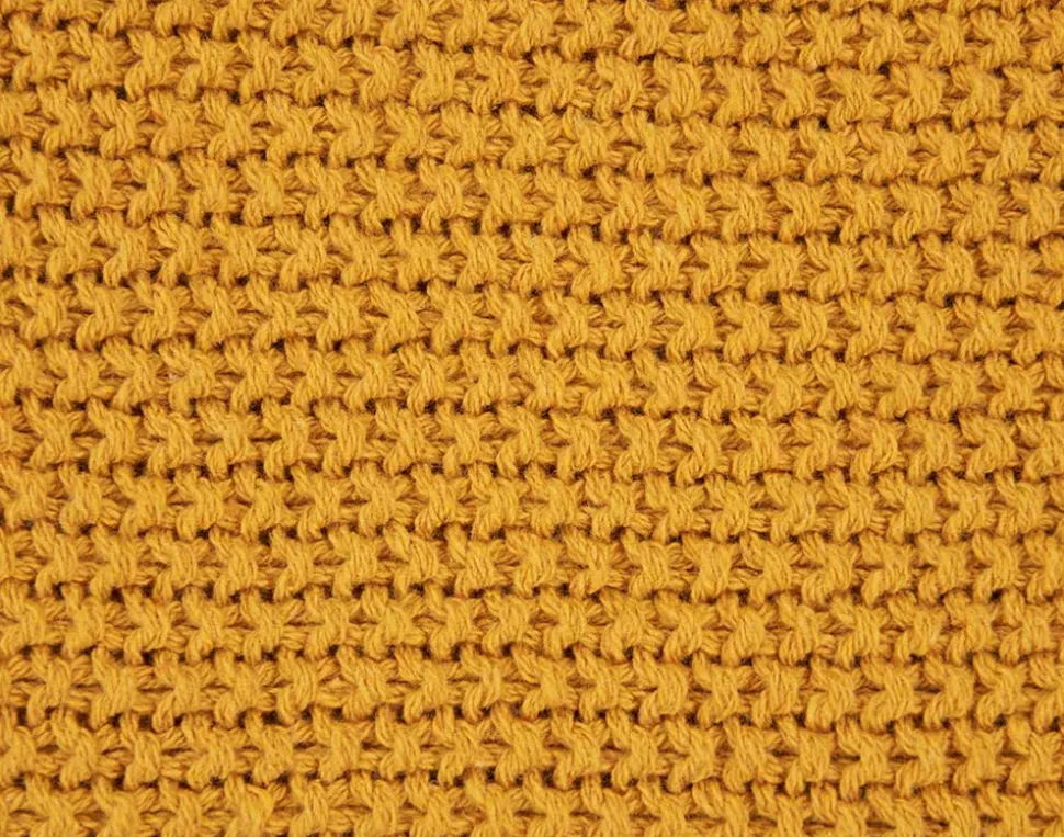 BEST MOBILIER - Adrano - plaid - 130x170 cm - en coton recyclé