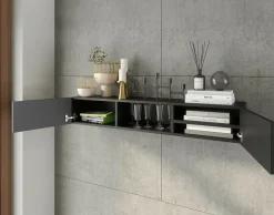 BEST MOBILIER - Felicia - étagère suspendue - 120 cm