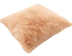 BEST MOBILIER - Joy - coussin - en fausse fourrure - 48x48 cm