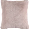 BEST MOBILIER - Joy - coussin - en fausse fourrure - 48x48 cm