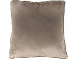 BEST MOBILIER - Joy - coussin - en fausse fourrure - 48x48 cm