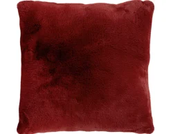 BEST MOBILIER - Joy - coussin - en fausse fourrure - 48x48 cm