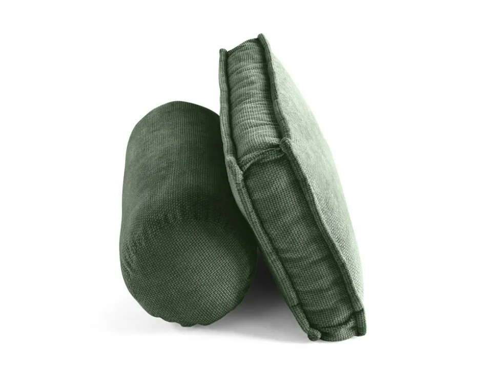 BEST MOBILIER - Marisol - lot de deux coussins de dossier - velours texturé