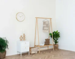 BEST MOBILIER - Noelia - plaid - 130x180 cm - motif abstrait - en coton