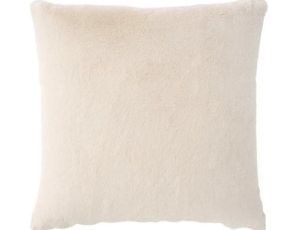BEST MOBILIER - Oscar - coussin - en fausse fourrure - 60x60 cm