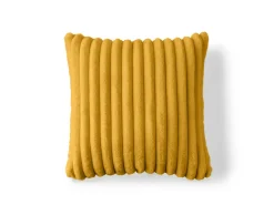 BEST MOBILIER - Sierra - coussin - en fausse fourrure côtelé - 40x40 cm