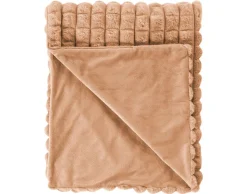 BEST MOBILIER - Sweety - plaid - 150x200 cm - en velours