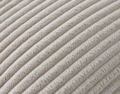 BEST MOBILIER - Topaze - coussin - en velours côtelé - 40x40 cm