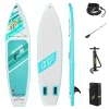 Bestway kit paddle sup gonflable aqua glider avec traveltech 3,20 m - 65347