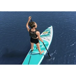 Bestway kit paddle sup gonflable aqua glider avec traveltech 3,20 m - 65347