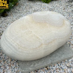 BIG BAG EXPRESS - Galet décoratif de jardin en onyx flamingo egeo 73kg