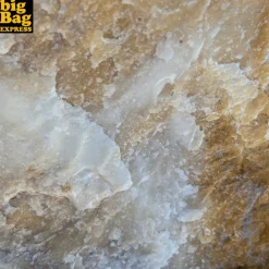 BIG BAG EXPRESS - Monolithe décoratif de jardin en marbre cream candy nat col 125cm