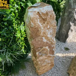 BIG BAG EXPRESS - Monolithe décoratif de jardin en onyx angel sparks nat col 88cm